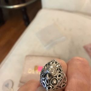 Devata Bali filigree turtle ring